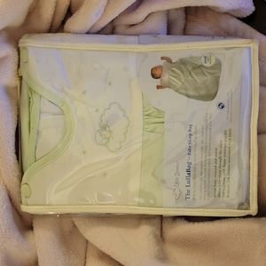 Little Dreamz The LullaBag baby sleep bag cotton Small mint green white S New…